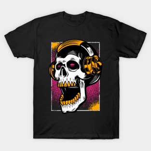 Skull jamming T-Shirt